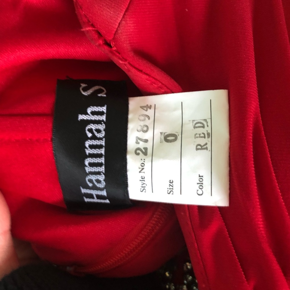 Red Cocktail Dress - Picture 4 of 4